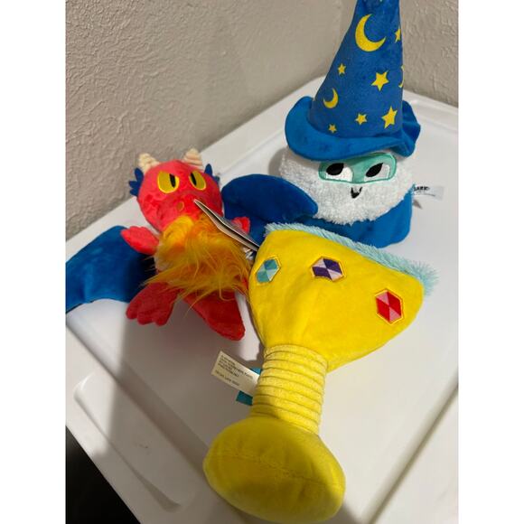 Bark Box Super Chewer Dog Toys Knights of Gnawmore Set 3 - Picture 2 of 5